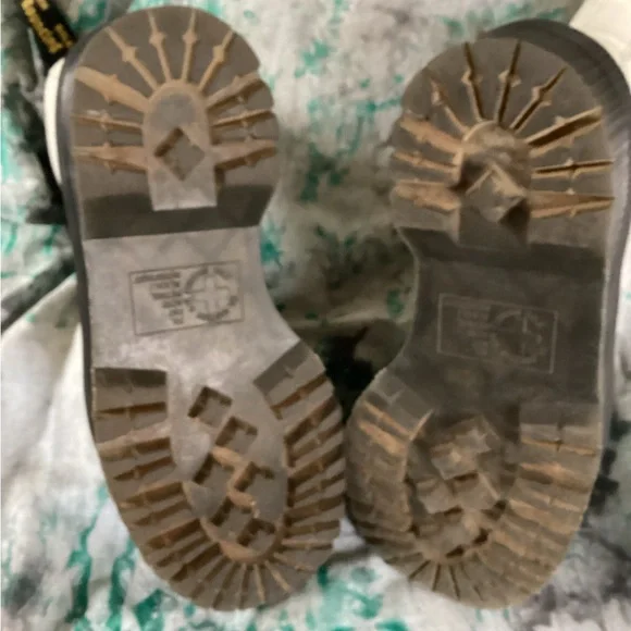 Dr. Martens White Leather Lace-Up Jadon Boots 6 - Picture 9 of 15